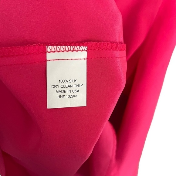 Amanda Uprichard 100% Silk Blouse - Picture 6 of 7